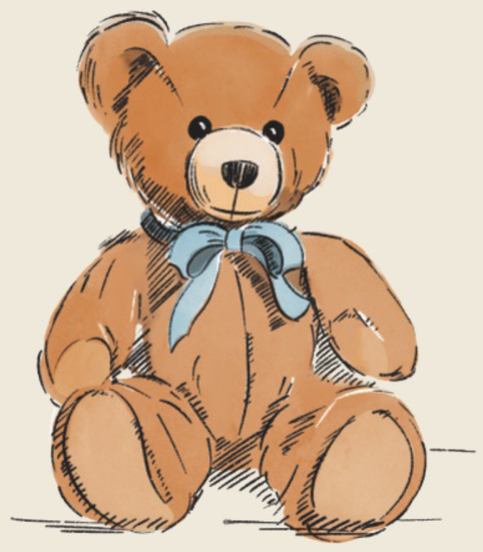 A photo a teddy bear